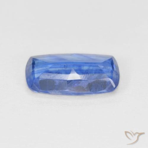Cianita Azul marino natural de 3.07 ct, Forma Cojín, SI