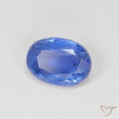Cianita Azul claro natural de 1.06 ct, Ovalada, SI