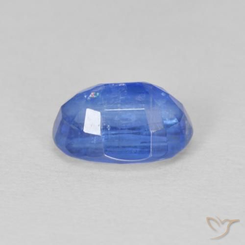Cianita Celeste natural de 1.23 ct, Ovalada, SI