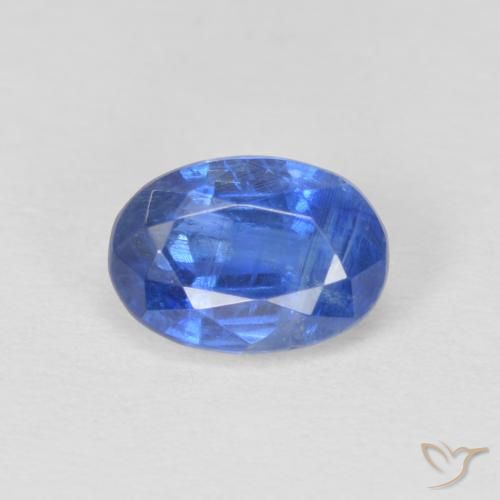 1.13ct Natural Azul claro cianita, Ovalada, SI