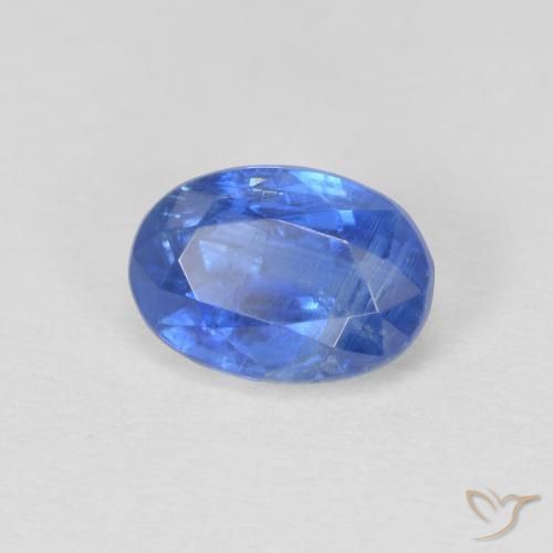 Cianita Azul claro natural de 1.13 ct, Ovalada, SI