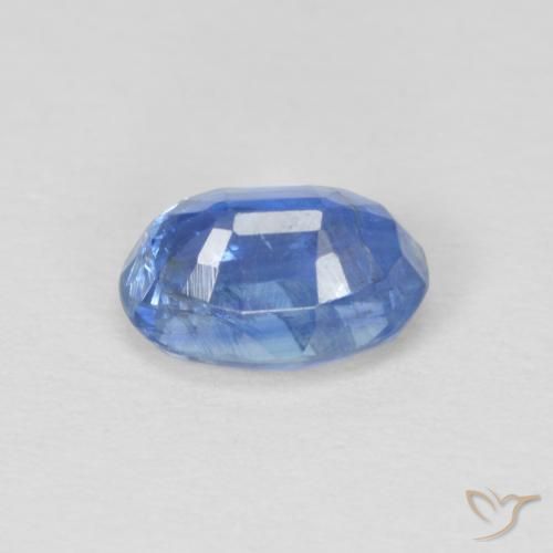 Cianita Azul claro natural de 1.13 ct, Ovalada, SI