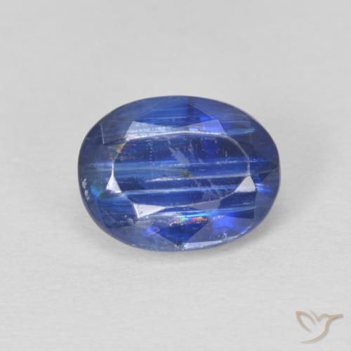 1.25ct Natural Azul real cianita, Ovalada, SI
