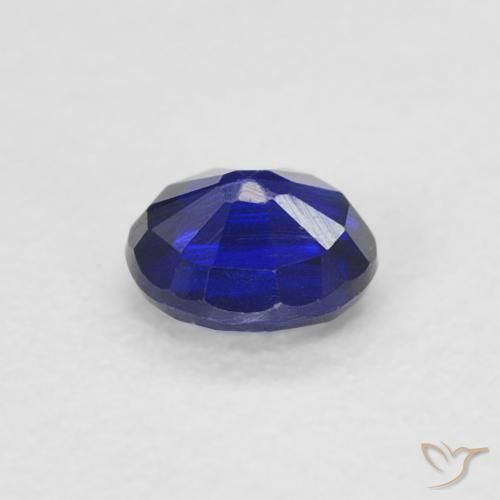 Cianita Azul real natural de 0.31 ct, Redondo, VS-SI