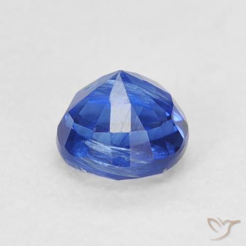 Cianita Azul real natural de 0.50 ct, Redondo, SI