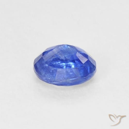 Cianita Celeste natural de 0.36 ct, Redondo, SI