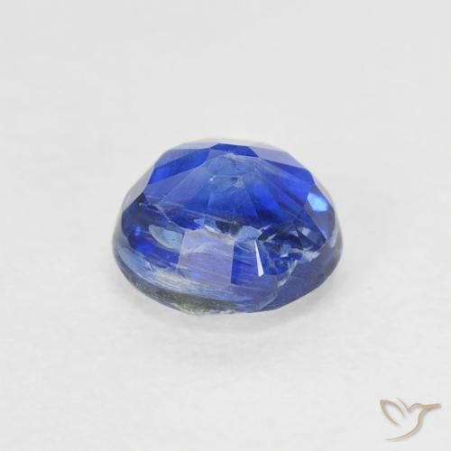 Cianita Azul claro natural de 0.82 ct, Redondo, SI
