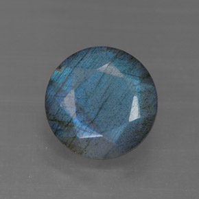 Labradorita multicolor natural de 3,36 ct, transparente, transparente / translúcido