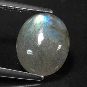 Labradorita multicolor natural de 2,99 ct, transparente, transparente / translúcido