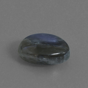 Labradorita azul natural de 4,53 ct, corte óvalo, translúcido