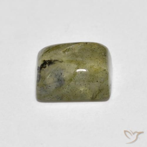 Labradorita Multicolor natural de 1.93 ct, Corte Baguette, Transparente