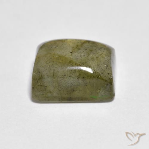 Labradorita Multicolor natural de 2.43 ct, Corte Baguette, Transparente