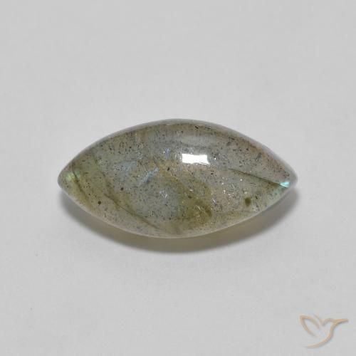 2.46ct Natural Multicolor Labradorita, Marquesa, Translúcido