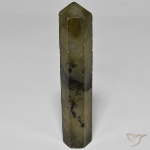 Labradorita Multicolor natural de 39.13 ct, Elegante, Opaco