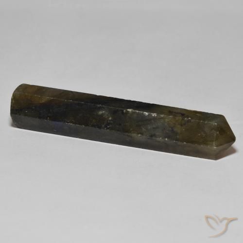 Labradorita Multicolor natural de 38.92 ct, Elegante, Opaco