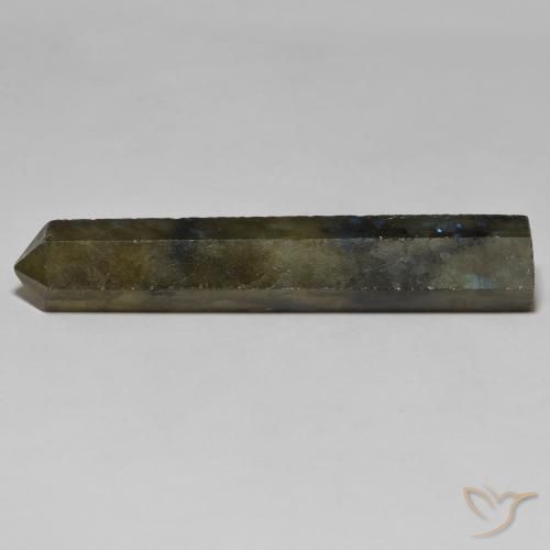 Labradorita Multicolor natural de 33.69 ct, Elegante, Opaco