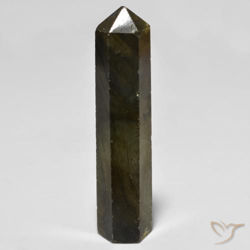 Labradorita Multicolor natural de 49.81 ct, Elegante, Opaco