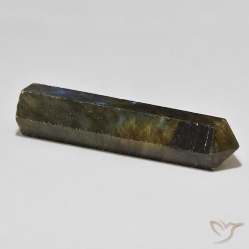 Labradorita Multicolor natural de 49.81 ct, Elegante, Opaco