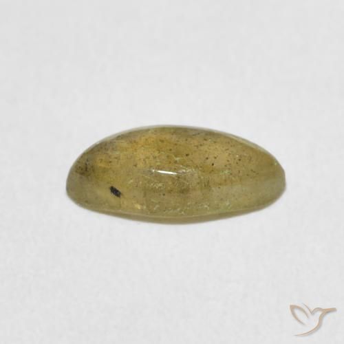 Labradorita Multicolor natural de 1.20 ct, Marquesa, Translúcido