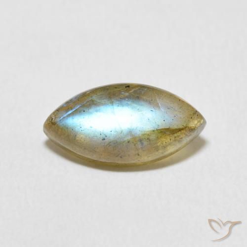 2.51ct Natural Multicolor labradorita, Marquesa, Translúcido