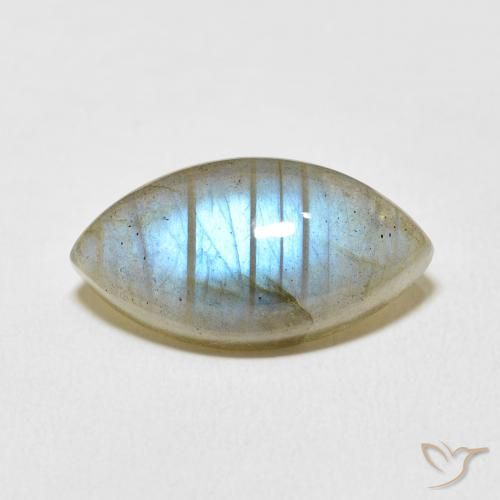 9.87ct Natural Multicolor labradorita, Marquesa, Translúcido