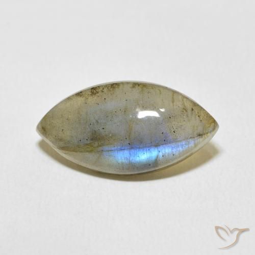 7.70ct Natural Multicolor labradorita, Marquesa, Translúcido