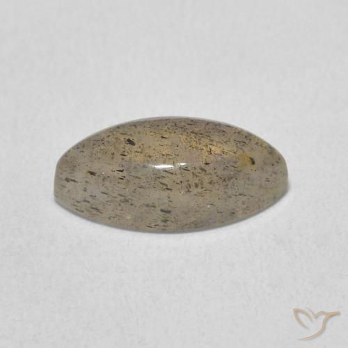 Labradorita Multicolor natural de 2.46 ct, Marquesa, Translúcido