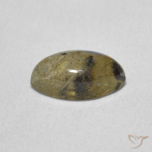 Labradorita Multicolor natural de 1.66 ct, Marquesa, Translúcido