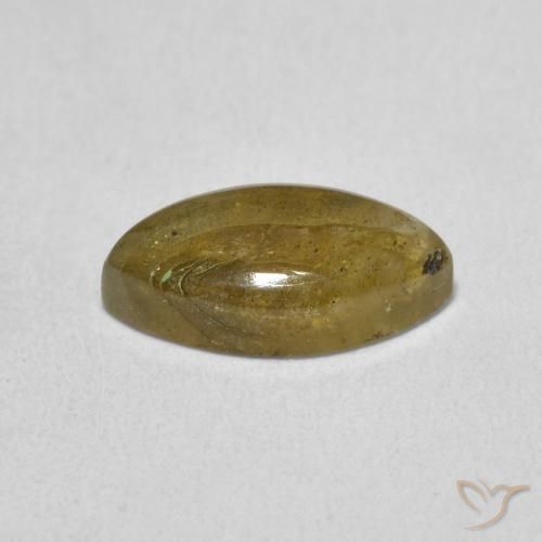 Labradorita Multicolor natural de 2.09 ct, Marquesa, Translúcido
