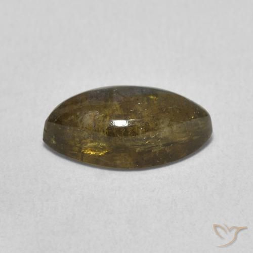 Labradorita Multicolor natural de 2.34 ct, Marquesa, Translúcido