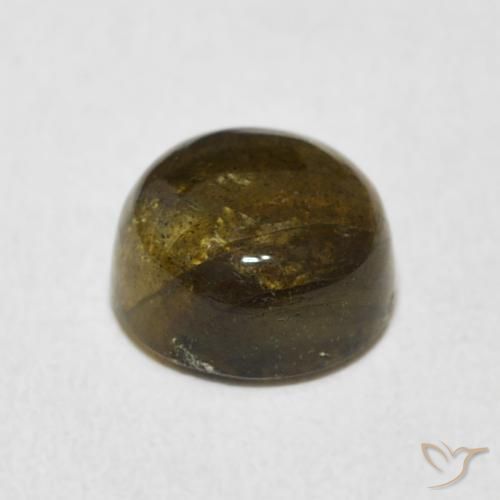 Labradorita Multicolor natural de 2.54 ct, Redondo, Translúcido