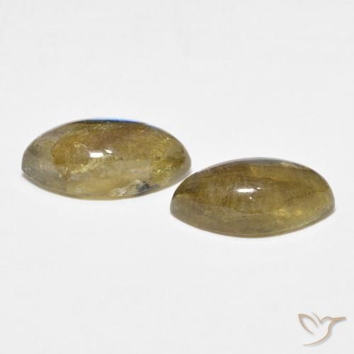 Gemas de Labradorita Multicolor natural de 7.28 ct, Marquesa, Translúcido