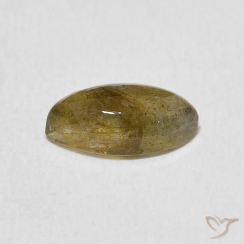 Labradorita Multicolor natural de 1.45 ct, Marquesa, Translúcido