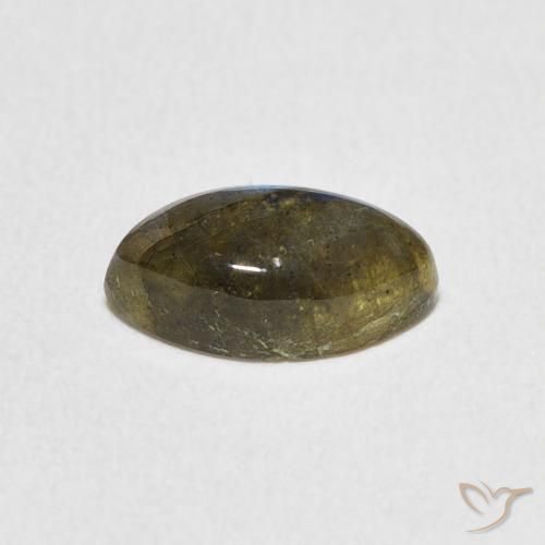 Labradorita Multicolor natural de 1.46 ct, Marquesa, Translúcido