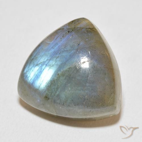 Labradorita Multicolor natural de 19.83 ct, Trillón, Translúcido