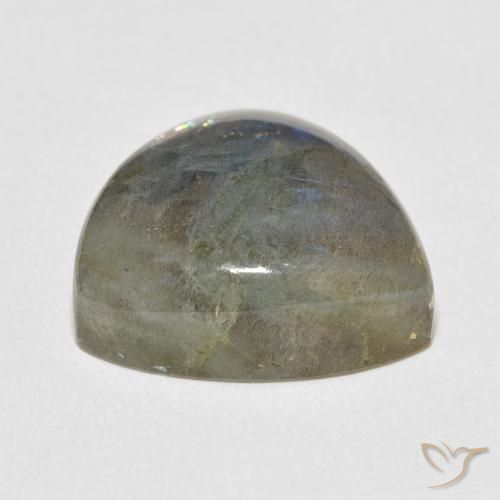 Labradorita Multicolor natural de 19.83 ct, Trillón, Translúcido
