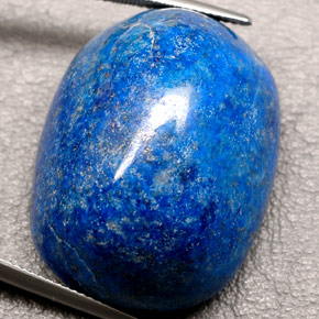 Lapislázuli Azul real natural de 92.58 ct, Corte Óvalo, Translúcido