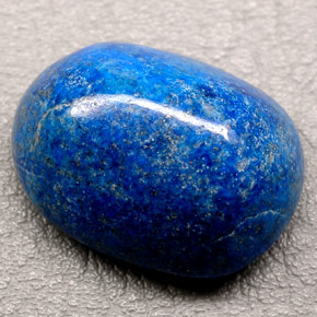Lapislázuli Azul real natural de 92.58 ct, Corte Óvalo, Translúcido