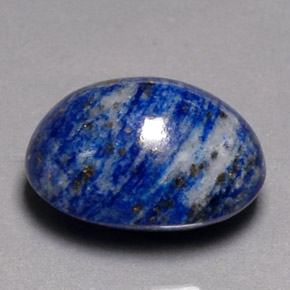 Lapislázuli Azul real natural de 9.20 ct, Corte Óvalo, Opaco
