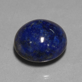 Lapislázuli Azul real natural de 12.47 ct, Corte Redondo, Opaco