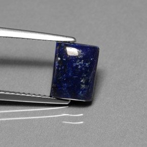 Lapislázuli Azul real natural de 2.55 ct, Corte Baguette, Opaco
