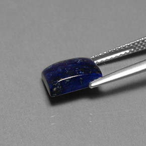 Lapislázuli Azul real natural de 2.55 ct, Corte Baguette, Opaco