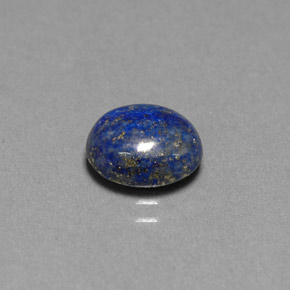 Lapislázuli azul natural de 2,30 ct, corte óvalo, opaco