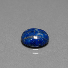 Lapislázuli Azul real natural de 2.83 ct, Corte Óvalo, Opaco