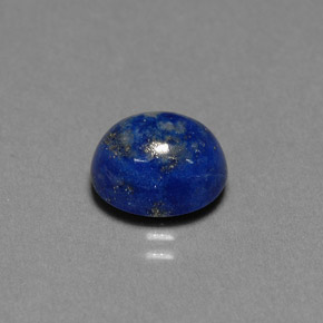 Lapislázuli Azul real natural de 3.37 ct, Corte Óvalo, Opaco