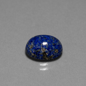 Lapislázuli Azul real natural de 3.53 ct, Corte Óvalo, Opaco