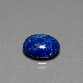 Lapislázuli Azul real natural de 3.51 ct, Corte Óvalo, Opaco