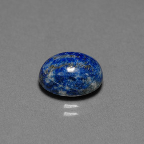 Lapislázuli Azul real natural de 4.25 ct, Corte Óvalo, Opaco