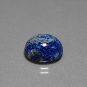Lapislázuli Azul real natural de 6.14 ct, Corte Óvalo, Opaco