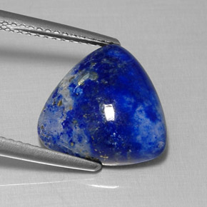 Lapislázuli Azul real natural de 6.24 ct, Trillón, Opaco